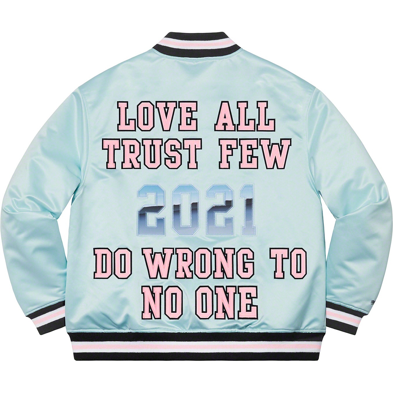 Supreme®/Mitchell & Ness® Satin Varsity Jacket view 13
